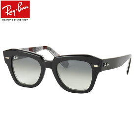 Ray-Ban サングラス RB2186 13183A 49 レイバン STATE STREET ステートストリート MADE IN ITALY 度数付き対応 メンズ レディース
