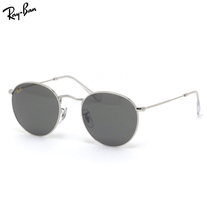 楽天市場】Ray-Ban サングラス RB3447 9198B1 47 レイバン ROUND METAL 
