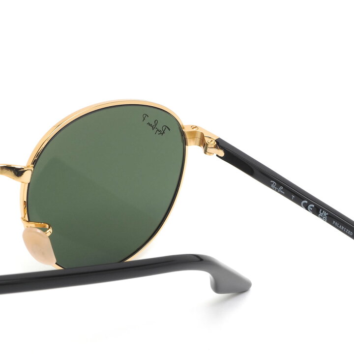楽天市場】Ray-Ban RB3691 001/P1 48 サングラス レイバン 偏光レンズ クロマンス ポラライズド ラウンドメタル グリーンクラシック 度数付き対応 メンズ レディース : メガネ・サングラスのThat's