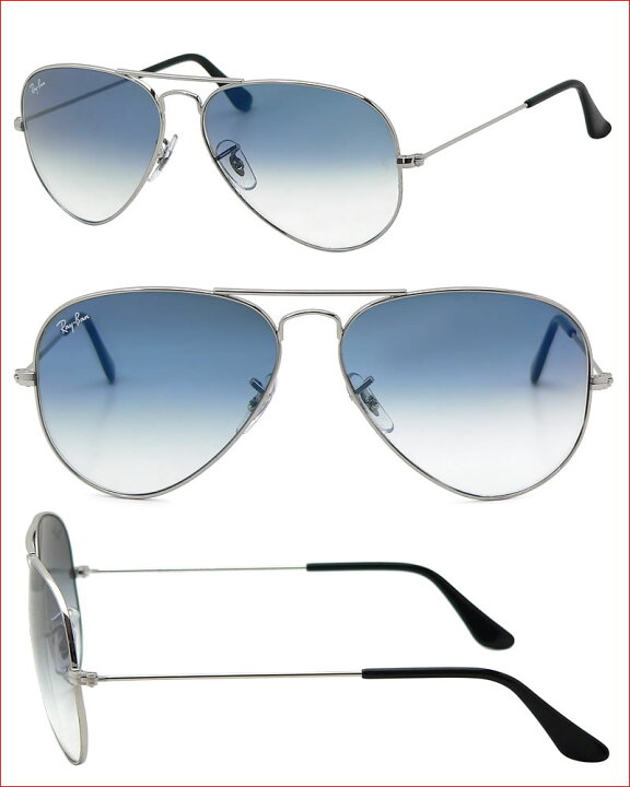 楽天市場】レイバン サングラス アビエーター Ray-Ban RB3025 003/3F 