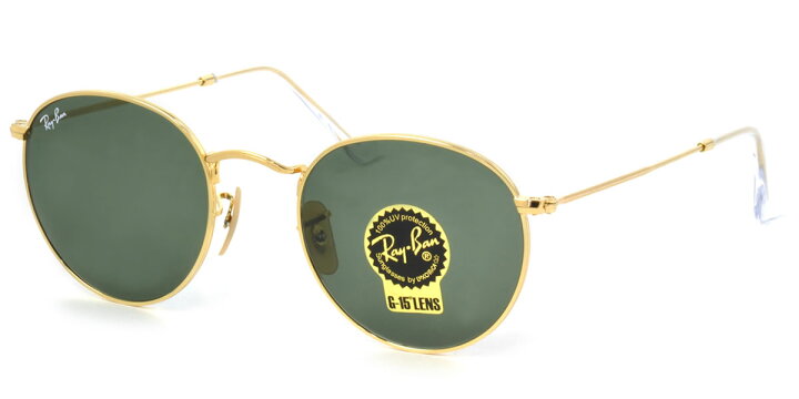 楽天市場】レイバン サングラス ラウンドメタル Ray-Ban RB3447 001 50 
