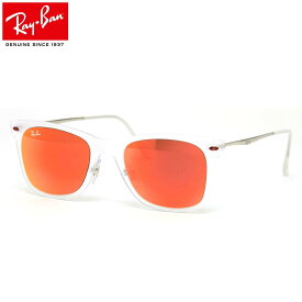 レイバン サングラス ミラー テック ウェイファーラー ライトレイ Ray-Ban RB4210 646/6Q 50サイズ レイバン RAYBAN TECH WAYFARER LIGHT RAY FLASH LENSES 6466Q ミラー 度数付き対応 メンズ レディース