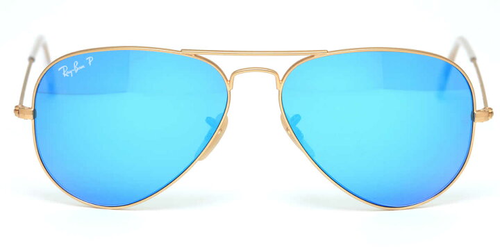 楽天市場】レイバン サングラス ミラー 偏光 アビエーター Ray-Ban 