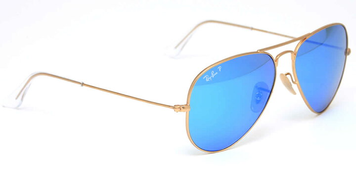 楽天市場】レイバン サングラス ミラー 偏光 アビエーター Ray-Ban 