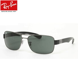 レイバン サングラス Ray-Ban RB3522 004/71 64サイズ レイバン RAYBAN 00471 ツーブリッジ ダブルブリッジ スクエア 度数付き対応 メンズ レディース