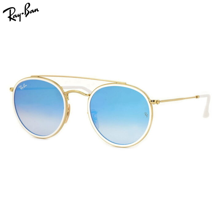 楽天市場】レイバン サングラス ミラー ラウンドダブルブリッジ Ray 