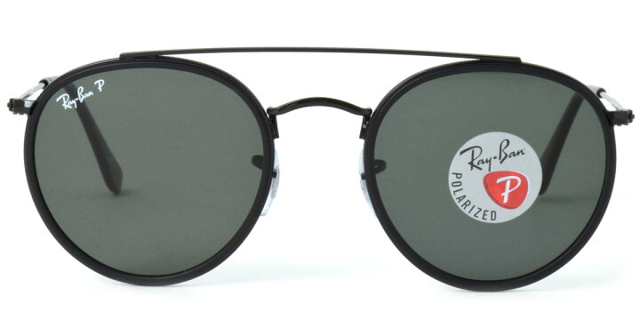 楽天市場】レイバン サングラス 偏光 ラウンドダブルブリッジ Ray-Ban  