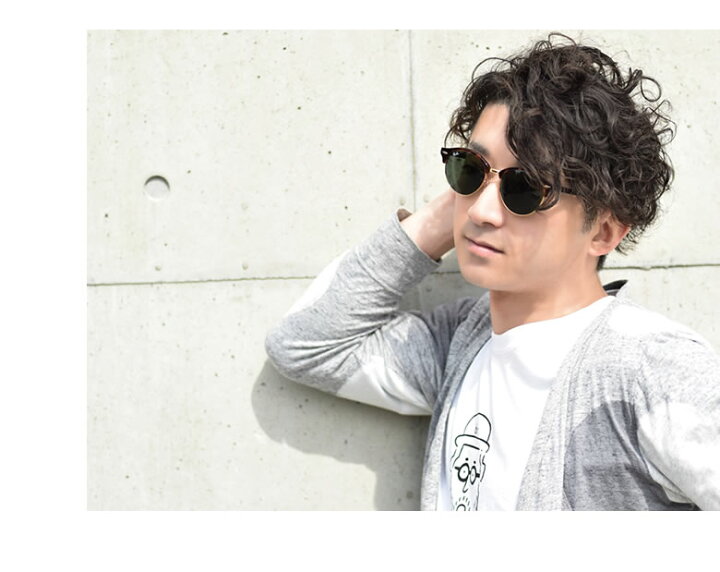 楽天市場】レイバン サングラス クラブラウンド Ray-Ban RB4246 990 51 