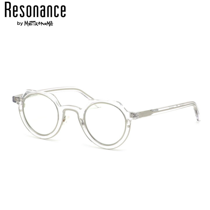 楽天市場】Resonance by METRONOME BRIDGE C1 44 メガネ 伊達メガネ 