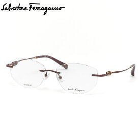 フェラガモ Ferragamo メガネ SF2559A 603 55 MADE IN JAPAN 国産 日本製 レディース ツーポイント リムレス