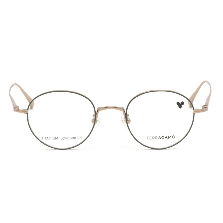楽天市場】フェラガモ SF2584LB 743 47 メガネ FERRAGAMO チタニウム  