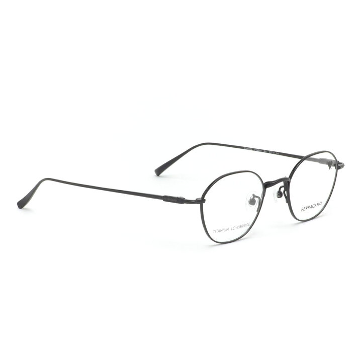 楽天市場】フェラガモ SF2585LB 001 47 メガネ FERRAGAMO チタニウム  