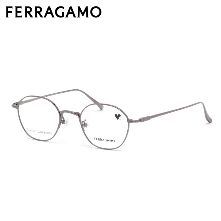 楽天市場】フェラガモ SF2585LB 532 47 メガネ FERRAGAMO チタニウム  