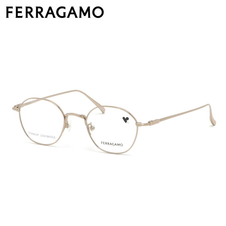 楽天市場】フェラガモ SF2585LB 710 47 メガネ FERRAGAMO チタニウム  