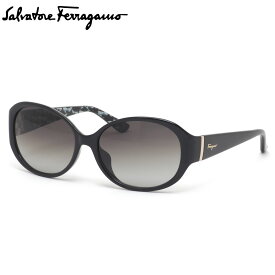 フェラガモ Ferragamo サングラス SF683SA 001 57 Made in Italy グラデーションレンズ シンプル アジアフィット レディース