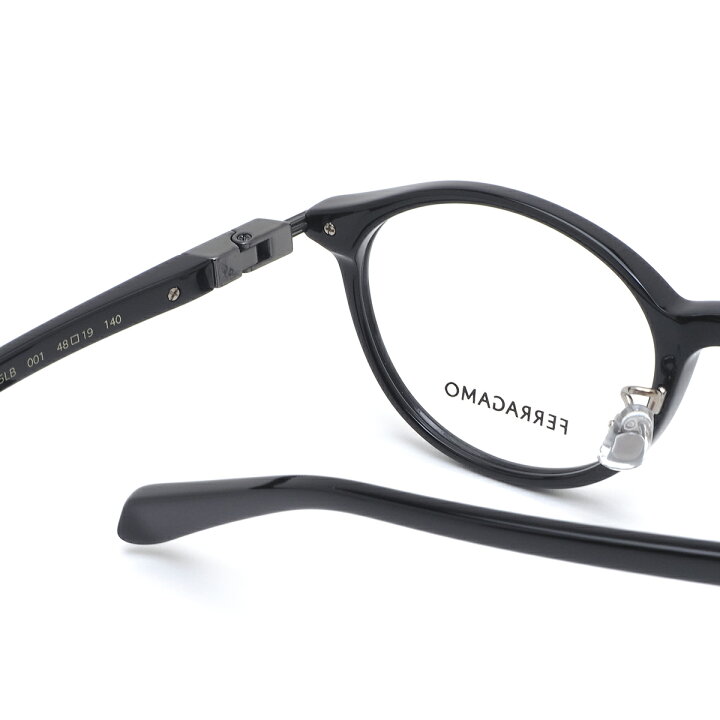 楽天市場】フェラガモ SF3005LB 001 48 メガネ FERRAGAMO 小さめ 黒縁  