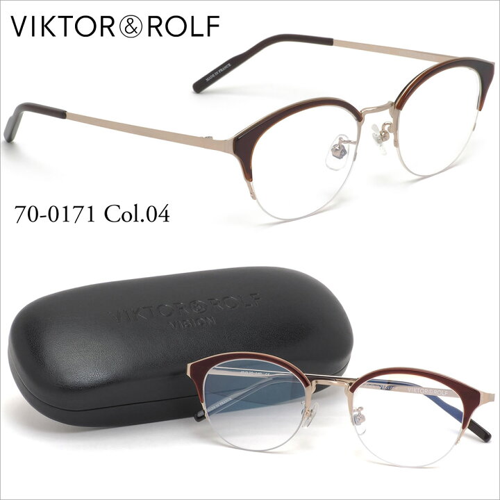 楽天市場】ヴィクター&ロルフ VIKTOR ＆ ROLF メガネ 70-0171 04 49 