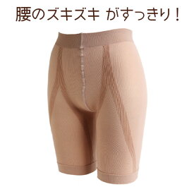 さとう式リンパケア 腰サポータースパッツ フリーサイズ ベージュ