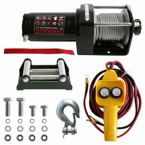 dEC` 2000LBS(907kg) 12V hdl LRt ydEB`   グ グ@ gbN SUV JEEP FJN[U[ It[hz
