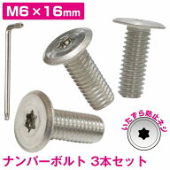ナンバーボルト 盗難防止 トヨタ アルファード 20 30 40 シエンタ プリウス 30 50 エスティマ 薄型 ステ…