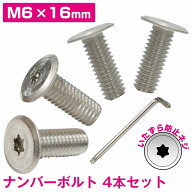 ナンバーボルト 盗難防止 スバル マツダ ホンダ トヨタ 日産 スズキ ダイハツ 三菱 ミツビシ 軽自動車 薄…