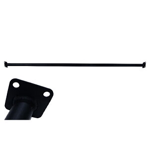 ジムニー JA11 JA12 JA71 リア ピラーバー 黒 ブラック 車体の追従性や安定性向上 リヤ ふらつき軽減 ハンガーフック 等にも