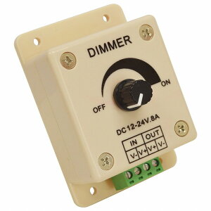 LED ���� ���� ������ 12V 24V 8A LED�e�[�v �d�� �f�B�}�[�X�C�b�` ���邳���� ���� �W�� �ނ� �D �Ԓ��� �g���b�N