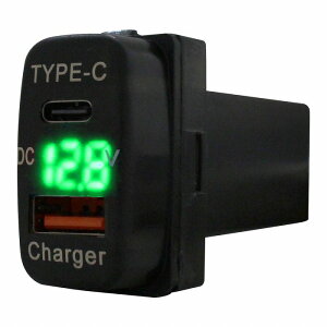 ~crVA fJD:5 D5 CV1/2/5 LEDFO[ dv USB Type-C ^CvC |[g QC3.0 [d 12V  XCb`z[Jo[