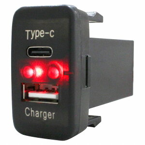 g^B E NCZ20n H15.5`H23.10 LED/bh USB Type-C ^CvC |[g [d QC3.0 12V pl XCb`z[Jo[