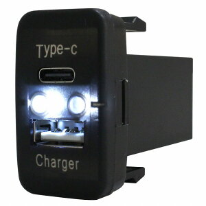 g^B `FCT[ JZX100n H8.9`H13.6 LED/zCg USB Type-C ^CvC |[g [d QC3.0 12V pl XCb`z[Jo[