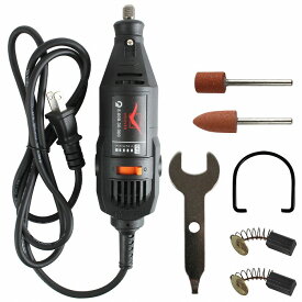 100V リューター ルーター グラインダー 研磨 切削 カービング 磨く 削る 電動工具 ネイル プラモ コレット付き ミニルーター