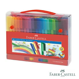 【10%OFFクーポン 4/18 0:00～4/21 9:59】ファーバーカステル コネクターペン 蛍光ペン 155560 FABER CASTELL プロ 塗り絵 筆記用具 60本