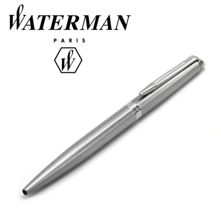 楽天市場】ウォーターマン メトロES ボールペン シルバー 2146577 細身  