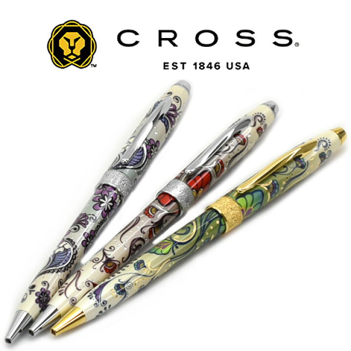 楽天市場】クロス Botanica ボタニカ ボールペン 油性 パープル レッド  