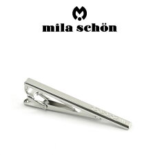 【milaschon】ミラショーンネクタイピン専用ボックス付きロジウムメッキMST5372