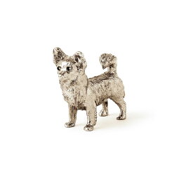 【※要 発送期間 約1〜3ヶ月】 チワワ（ロング） イギリス製 アート ドッグフィギュア コレクション 英国製 犬 グッズ