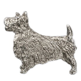 【※要 発送期間 約1〜3ヶ月】 オーストラリアンテリア イギリス製 アート ドッグ ブローチ コレクション 英国製 犬 グッズ