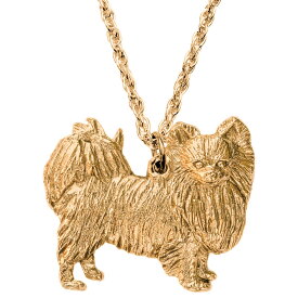 【※要 発送期間 約1〜3ヶ月】 チワワ（ロング） イギリス製 アート ドッグ ペンダント ネックレス コレクション 英国製 犬 グッズ