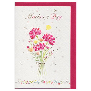 母の日ミニカード カーネーションピンク GM-4201 36個までメール便可能 EASE M在庫-2-C2