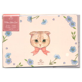 mondo たけいみきミニレターセット マンチカン 便箋8枚＆封筒4枚 LS-15753 ※8冊までネコポス便可能 ClothesPin M在庫-2-D1