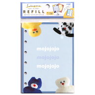 mojojojo シールバインダーリフィル 実写 10枚入 6穴 138976 CRUX 10冊までメール便可能 M在庫