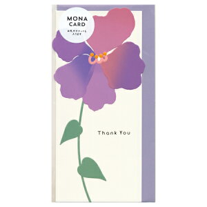 MONA�O���f�[�V�����t�����[�T���L���[�J�[�h �p�[�v�� MA-16 30�܂Ń��[���։\ GreetingLife M�݌�-2-C2