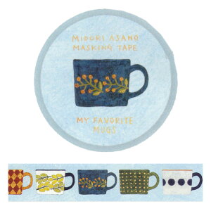 ���݂ǂ�}�X�L���O�e�[�v MY FAVORITE MUGS 20mm�� 21-029 �\���� 24�܂Ń��[���։\ M�݌�-2