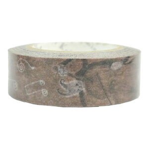 ShinziKatoh�}�X�L���O�e�[�v �{�򌫎��E�Z���e���̃S�[�V�� 15mm�� KS-MT-10145 �V�[���� 24�܂Ńl�R�|�X�։\ M�݌�-2
