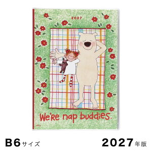 �|�C���g5�{ 2027�N�Ń_�C�A���[ COCO �\�t�g�J�o�[ B6�T�C�Y 1���n�܂� ���J���Ж�1�T�ԃ^�C�v CD-1432-RY GreetingLife 2���܂Ń��[���։\ M�݌�-2-A3