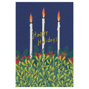 クリスマスポストカード ネイビー 1枚入り 000545 sotlight 30枚までメール便可能 M在庫-2-C2