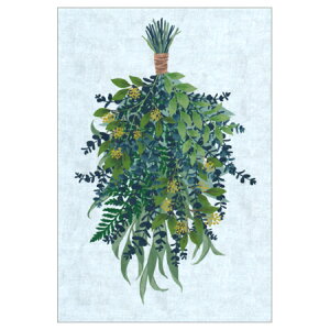 ポストカード スワッグ グリーン 1枚入り 000750 sotlight M在庫-2-C2 30枚までメール便可能