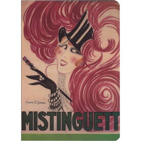 ロートレック A5無線綴じノート MISTINGUETT 横罫 60枚綴 811968C ※3冊までネコポス便可能 クレールフォンテーヌ M在庫