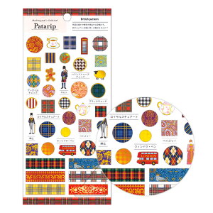 Patarip �}�X�L���O�V�[�� BRITISH PATTERN 232573 �J�~�I ���[���։\ M�݌�-2-B1