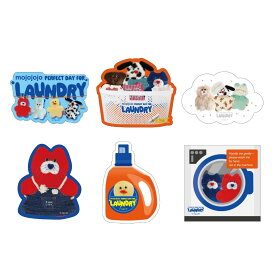 mojojojo LAUNDRY ダイカットステッカー 日本出版販売 メール便可能 M在庫-2-B1